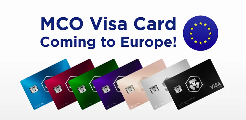 MCO Visa Karte von Crypto.com kommt endlich nach Europa