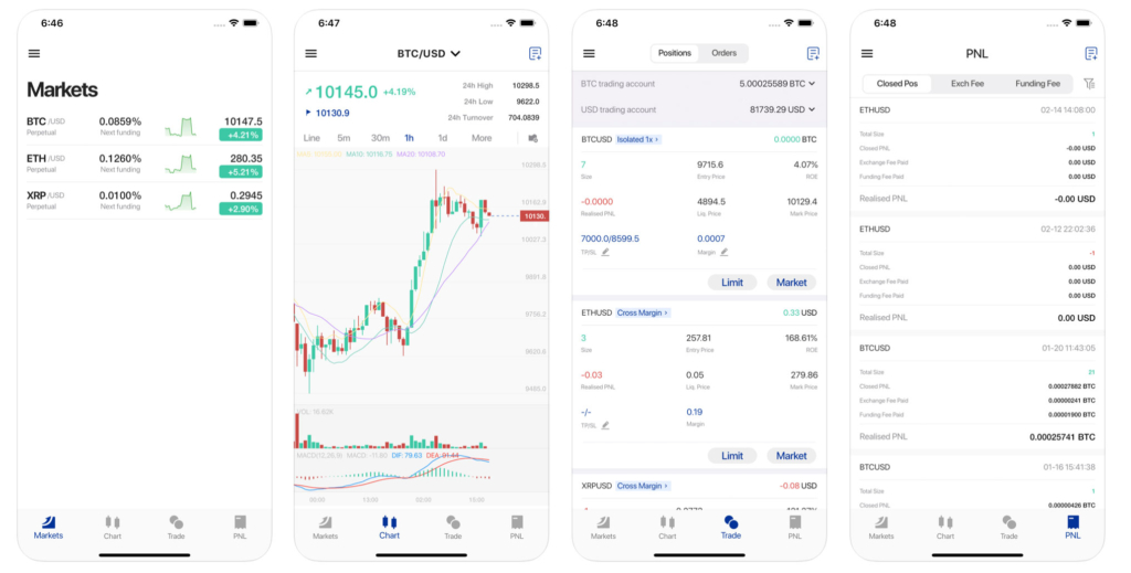 Phemex iphone trading app