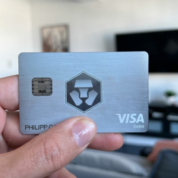 Crypto.com Icy White Kreditkarte